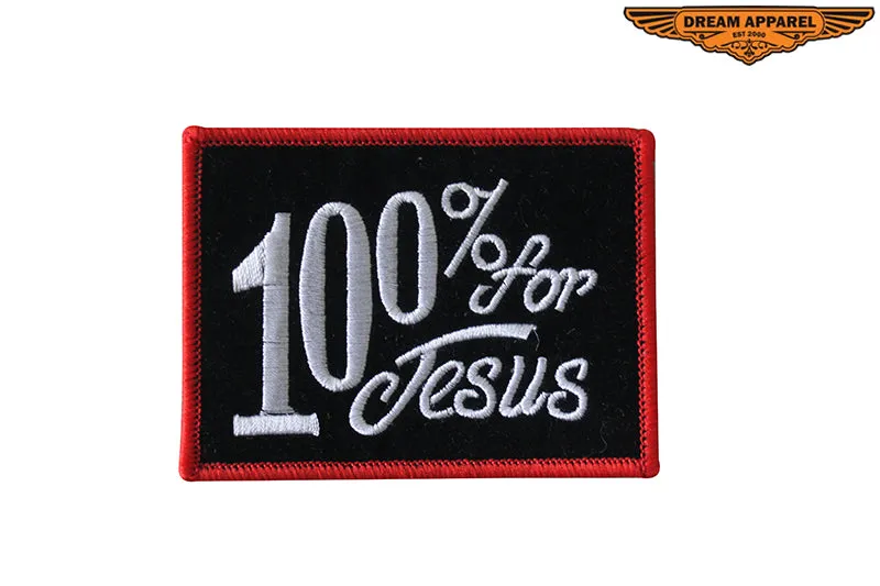 100% Jesus Patch