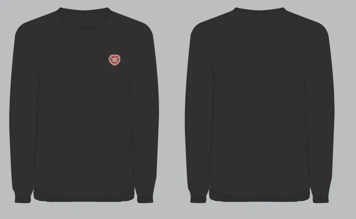 2024 Black Crew Neck Jumper