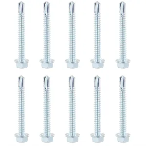 2" E-Track Hex Screw Pack w/ Self Drilling Tip (10 pk)