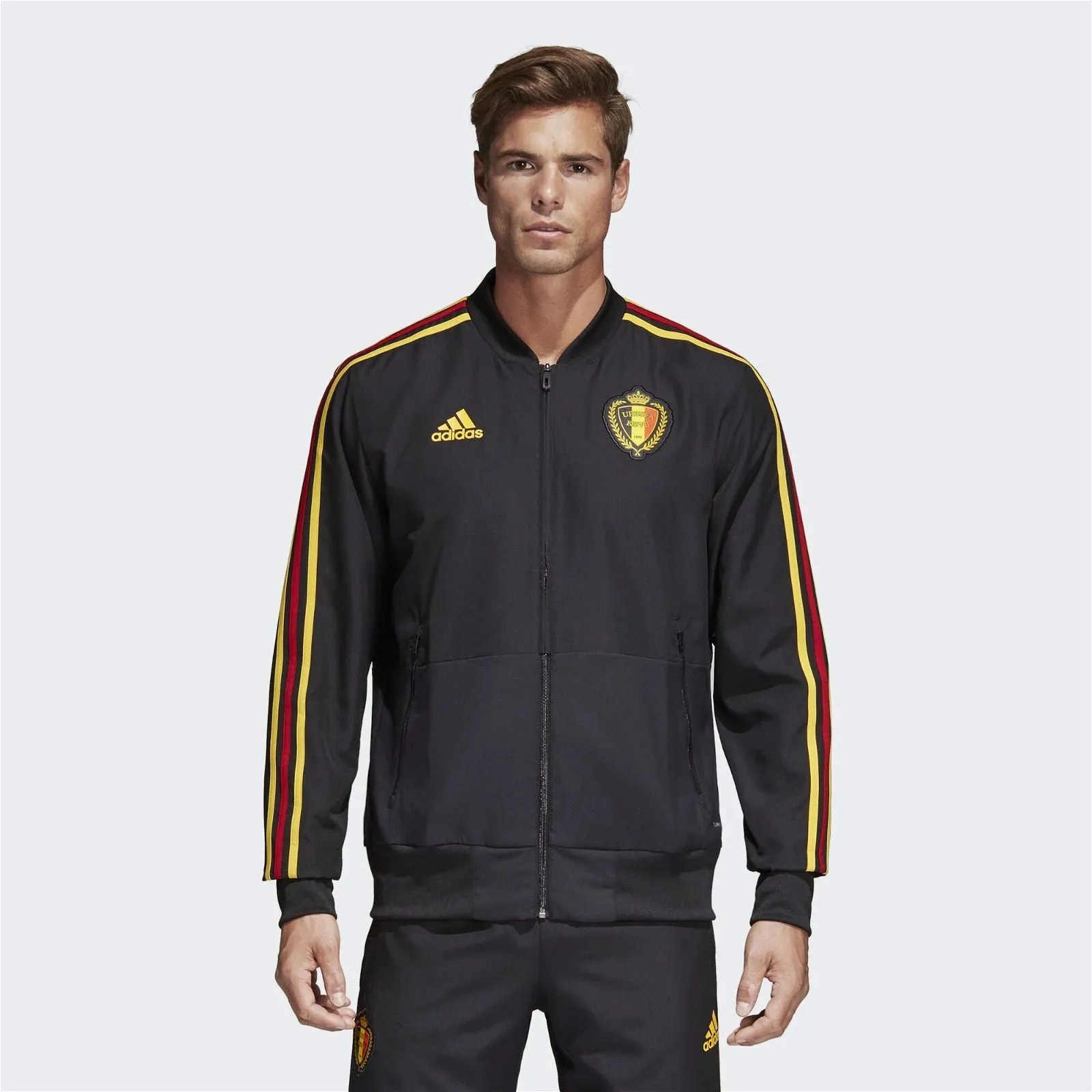 adidas Belgium Presentation Jacket 18-19 - Black