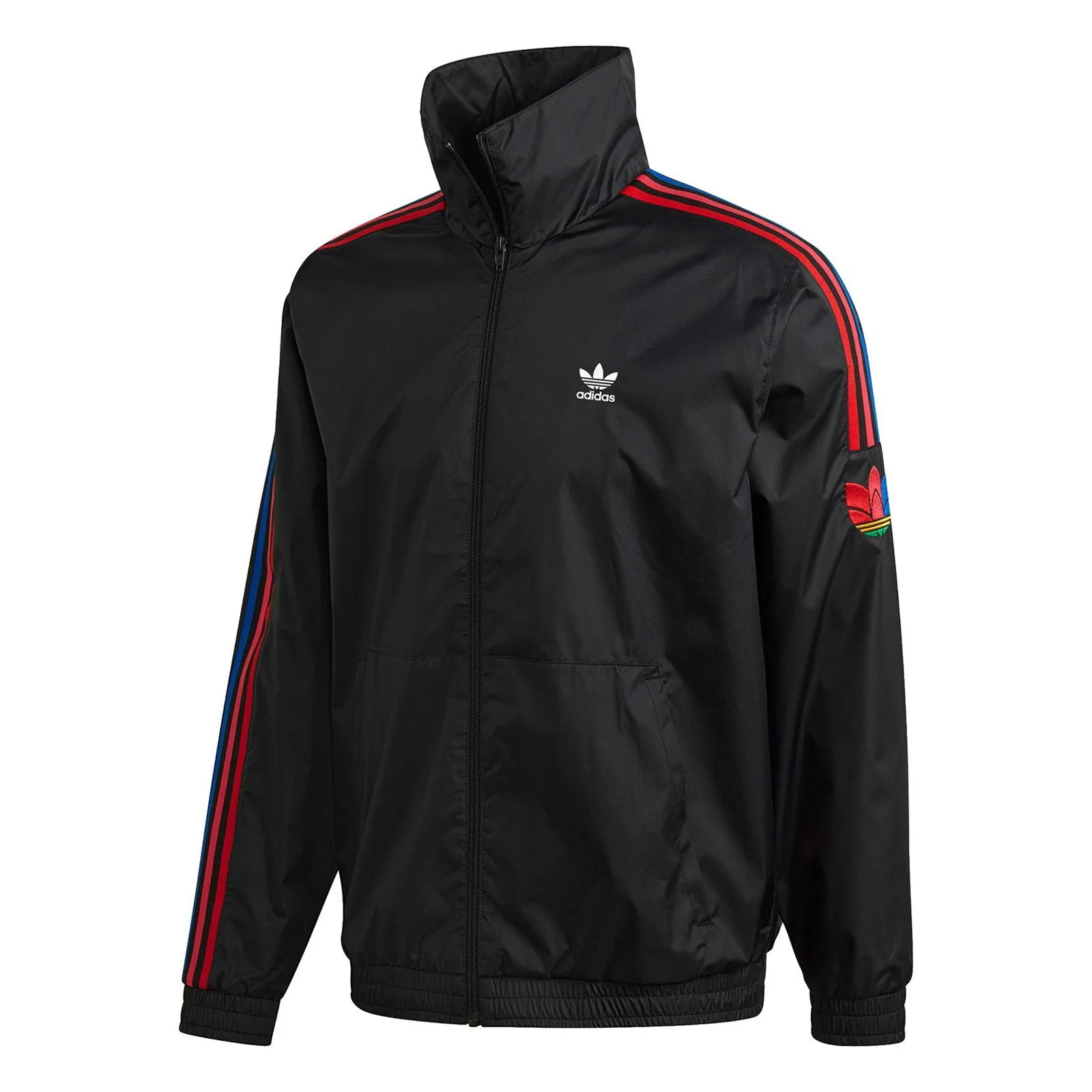 adidas Originals 3D Trefoil 3-Stripes Track Top - Black