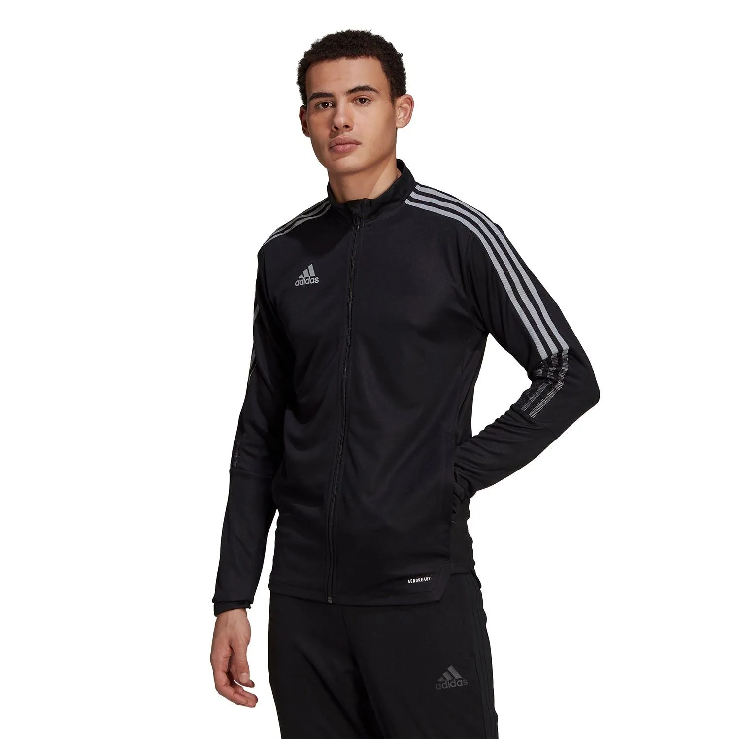 adidas Tiro Reflective Track Jacket - Black