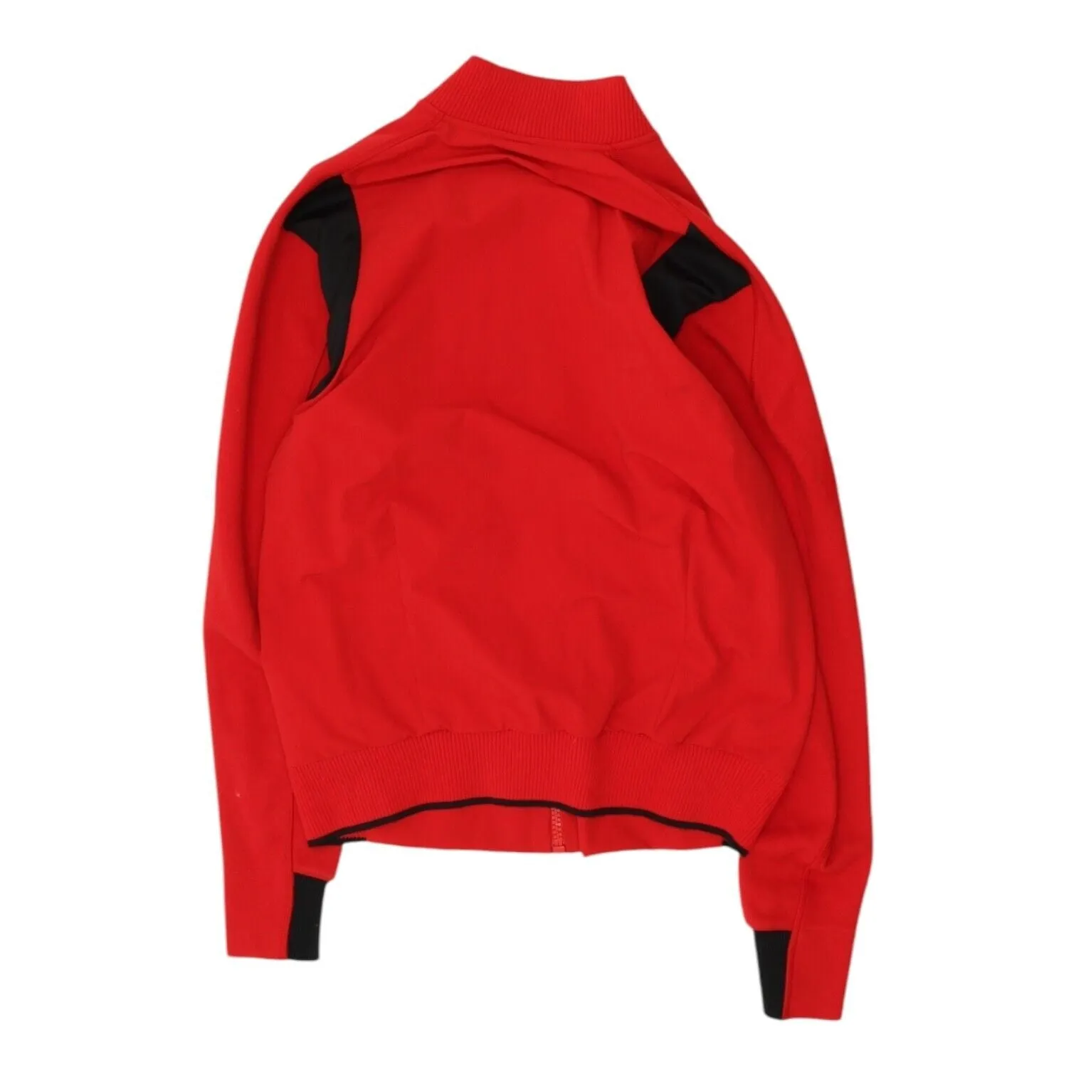 Adidas VRCT A Logo Mens Red Full Zip Track Jacket | Sportswear VTG