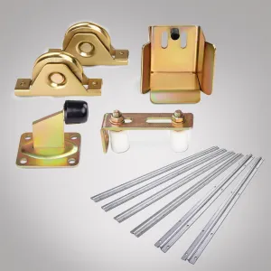 Adjustable Galvanized Sliding Gate Accessory Kit - LockMaster