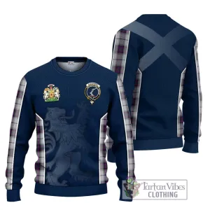 Alexander of Menstry Dress Tartan Ugly Sweater with Family Crest and Lion Rampant Vibes Sport Style