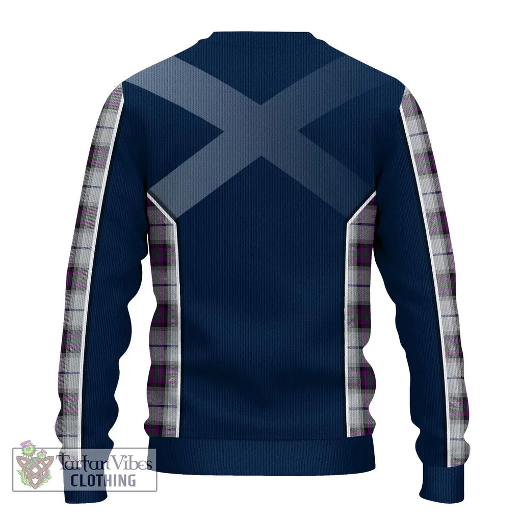 Alexander of Menstry Dress Tartan Ugly Sweater with Family Crest and Lion Rampant Vibes Sport Style