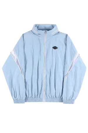 Baby Blue / White Track Jacket