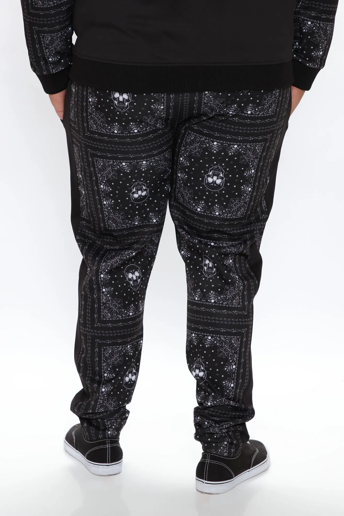 Benicio Track Pant - Black/White