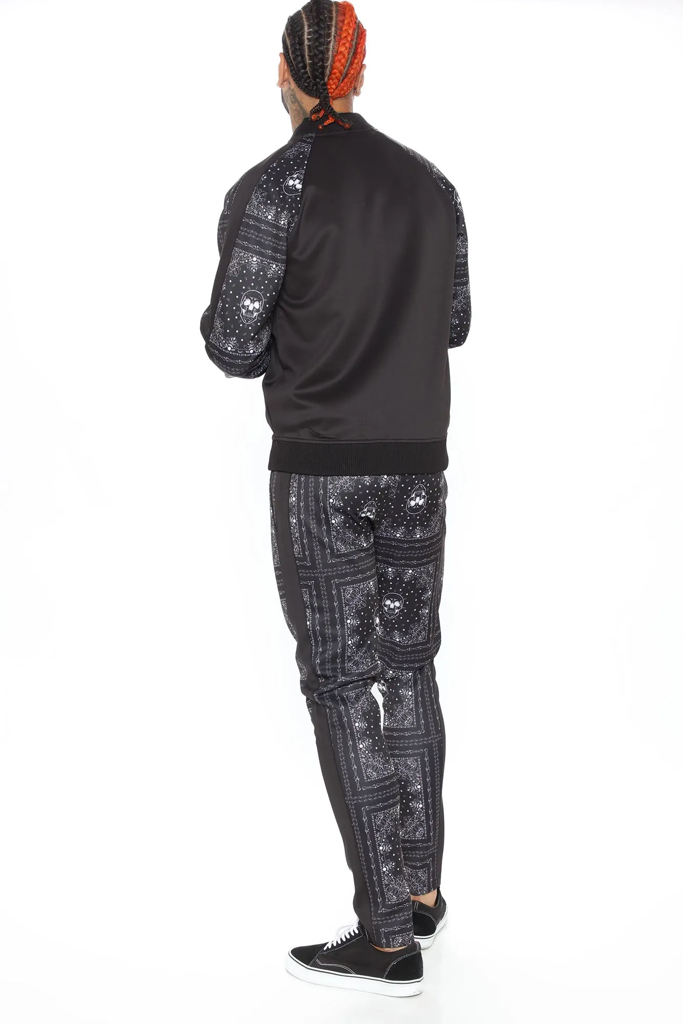 Benicio Track Pant - Black/White