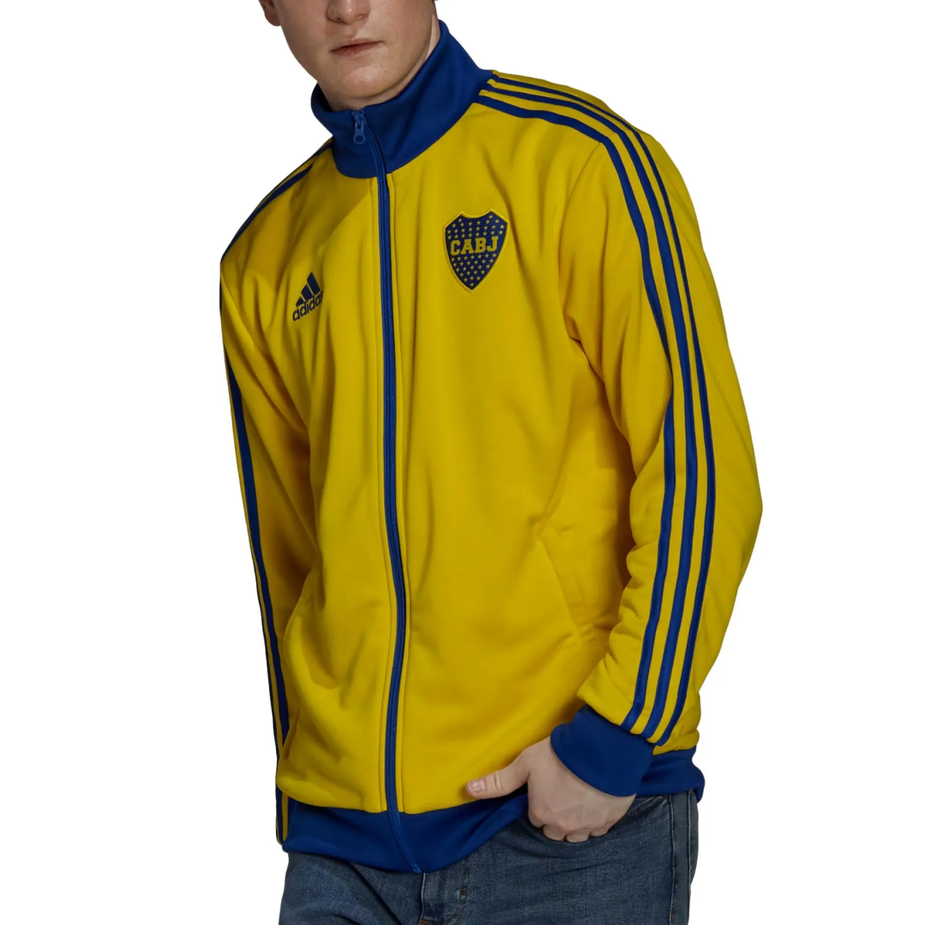 Boca Juniors Icon presentation Soccer track jacket 2022 - Adidas