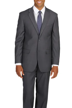 Caravelli Solid Grey Slim Suit