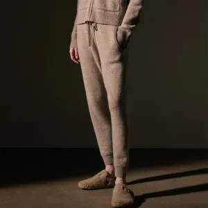 Cashmere Track Pant - Coyote