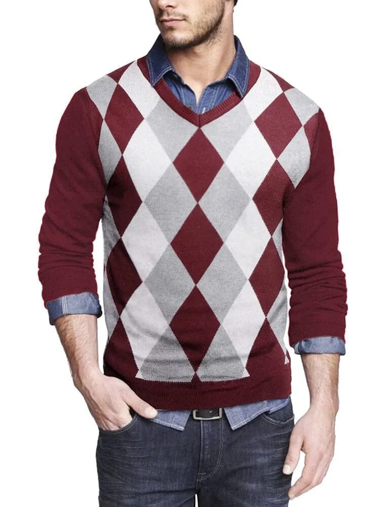 Casual Ribbed Knitted Pullover Sweater (US Only)