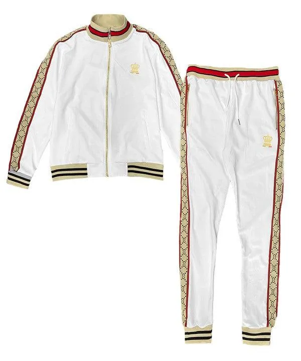 Cc Logo Track Jacket And Pant Set