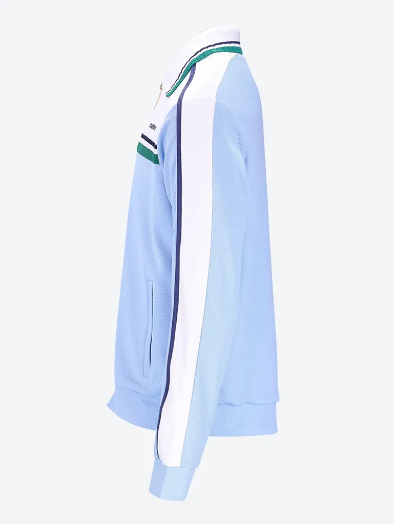 Contrast yoke track jacket