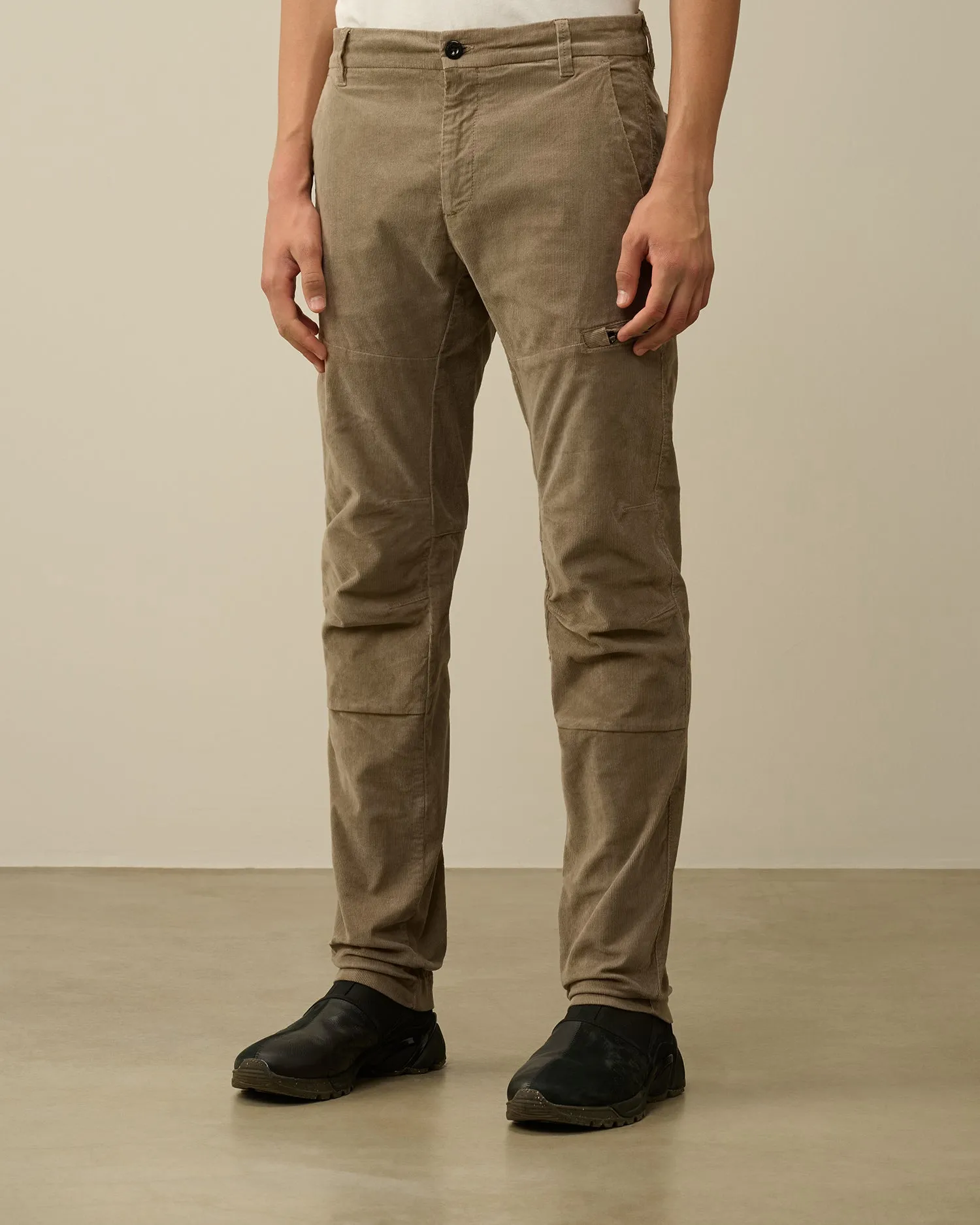 Corduroy Ergonomic Pants - Walnut