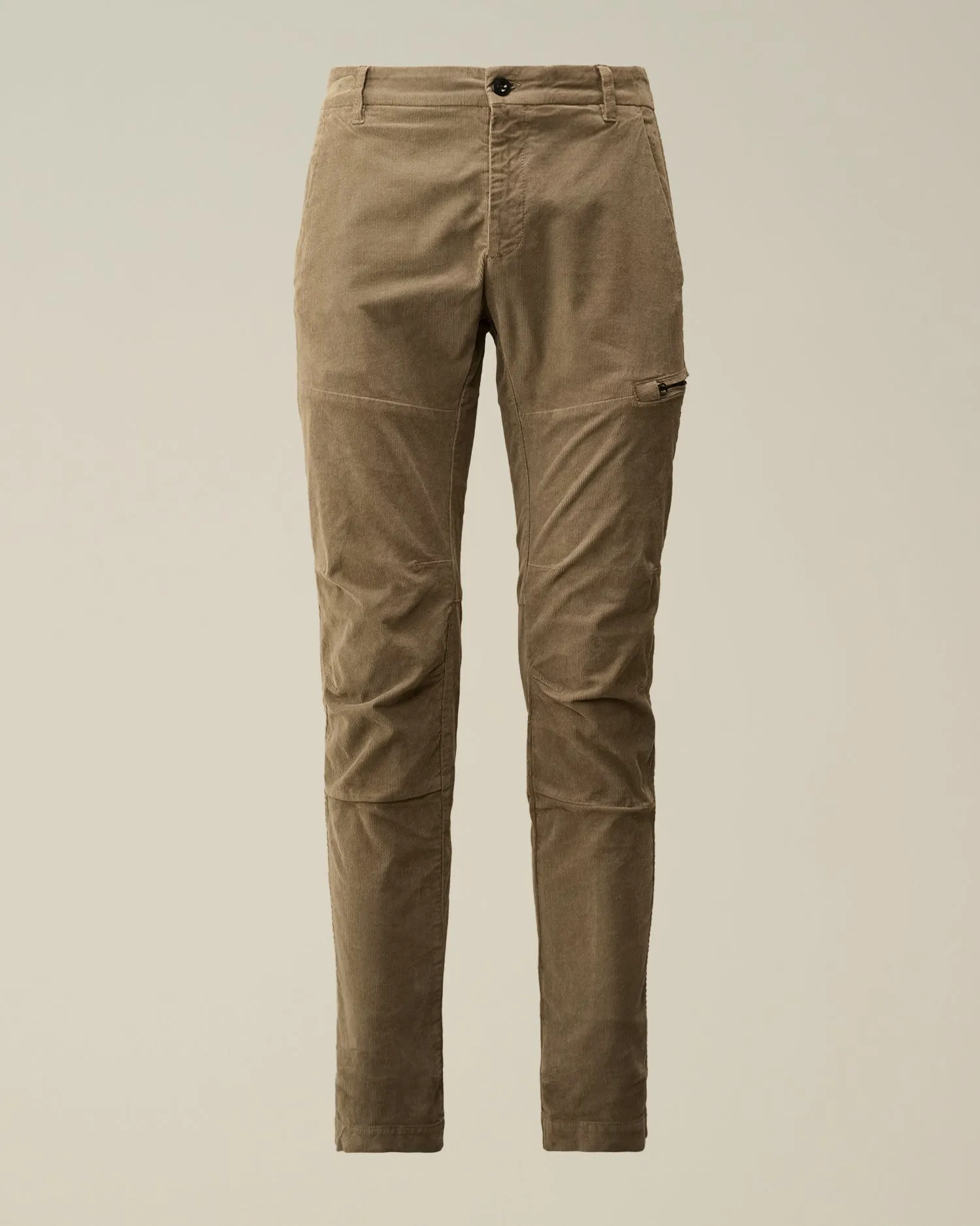 Corduroy Ergonomic Pants - Walnut