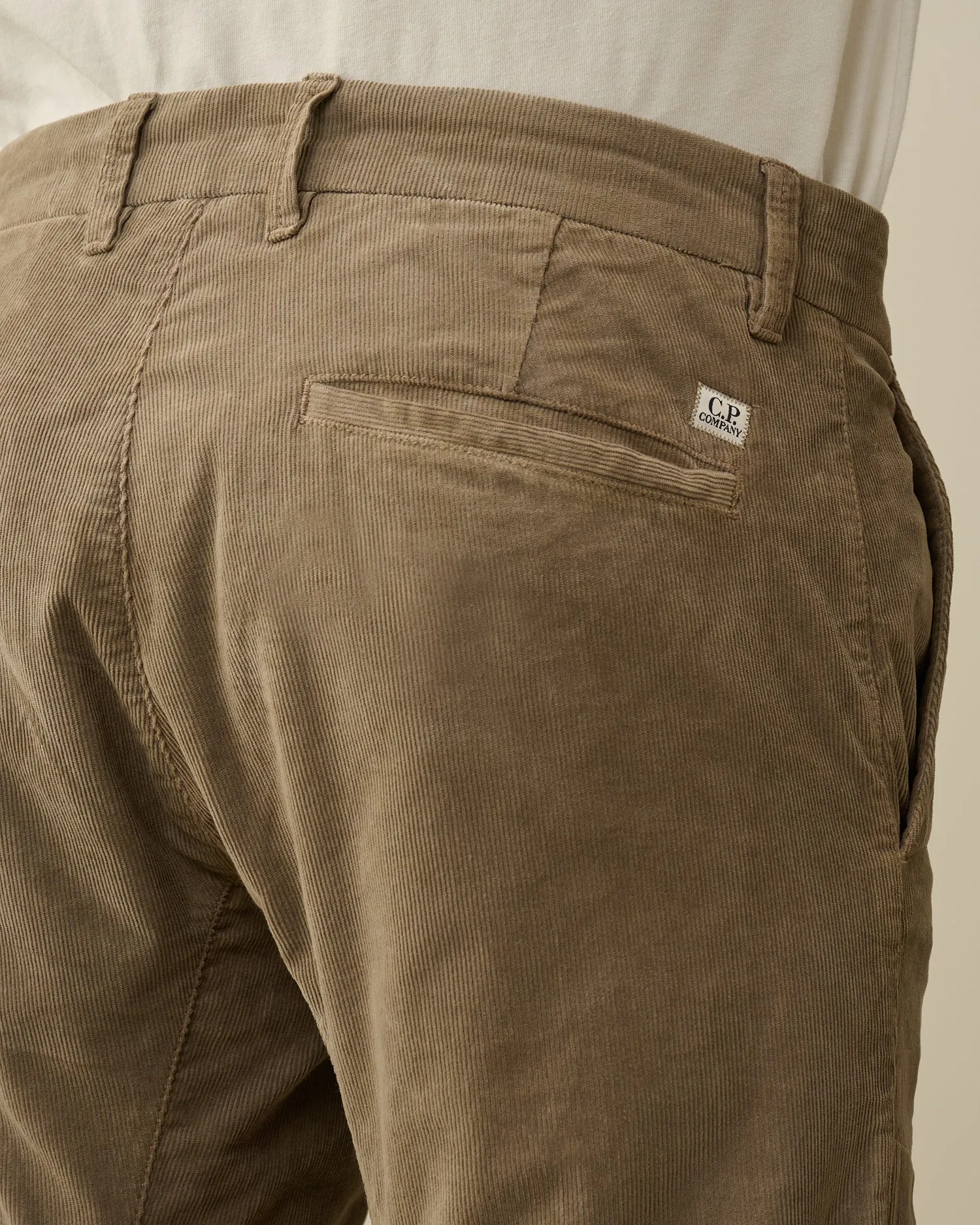 Corduroy Ergonomic Pants - Walnut