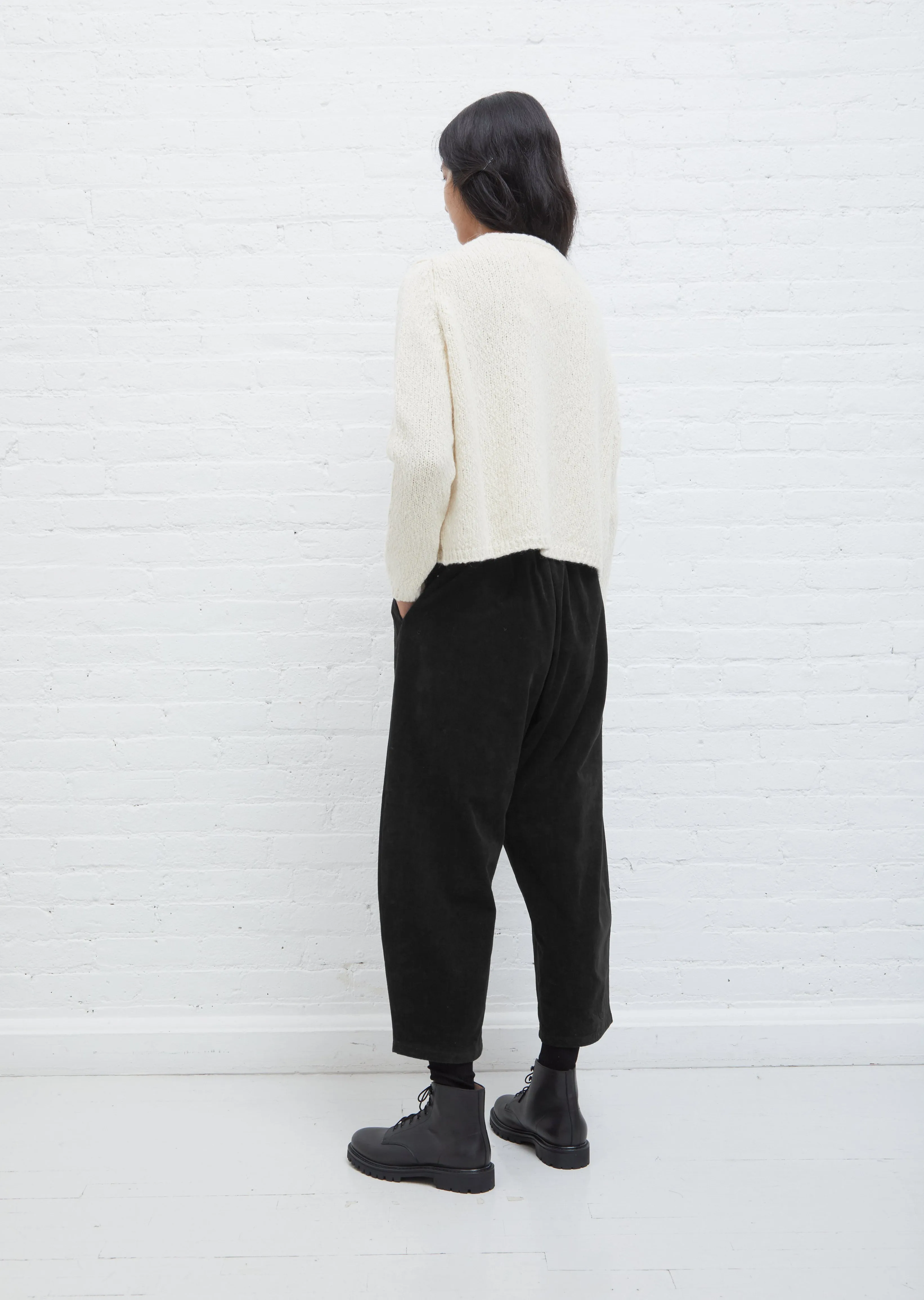 Corduroy Pant — Black