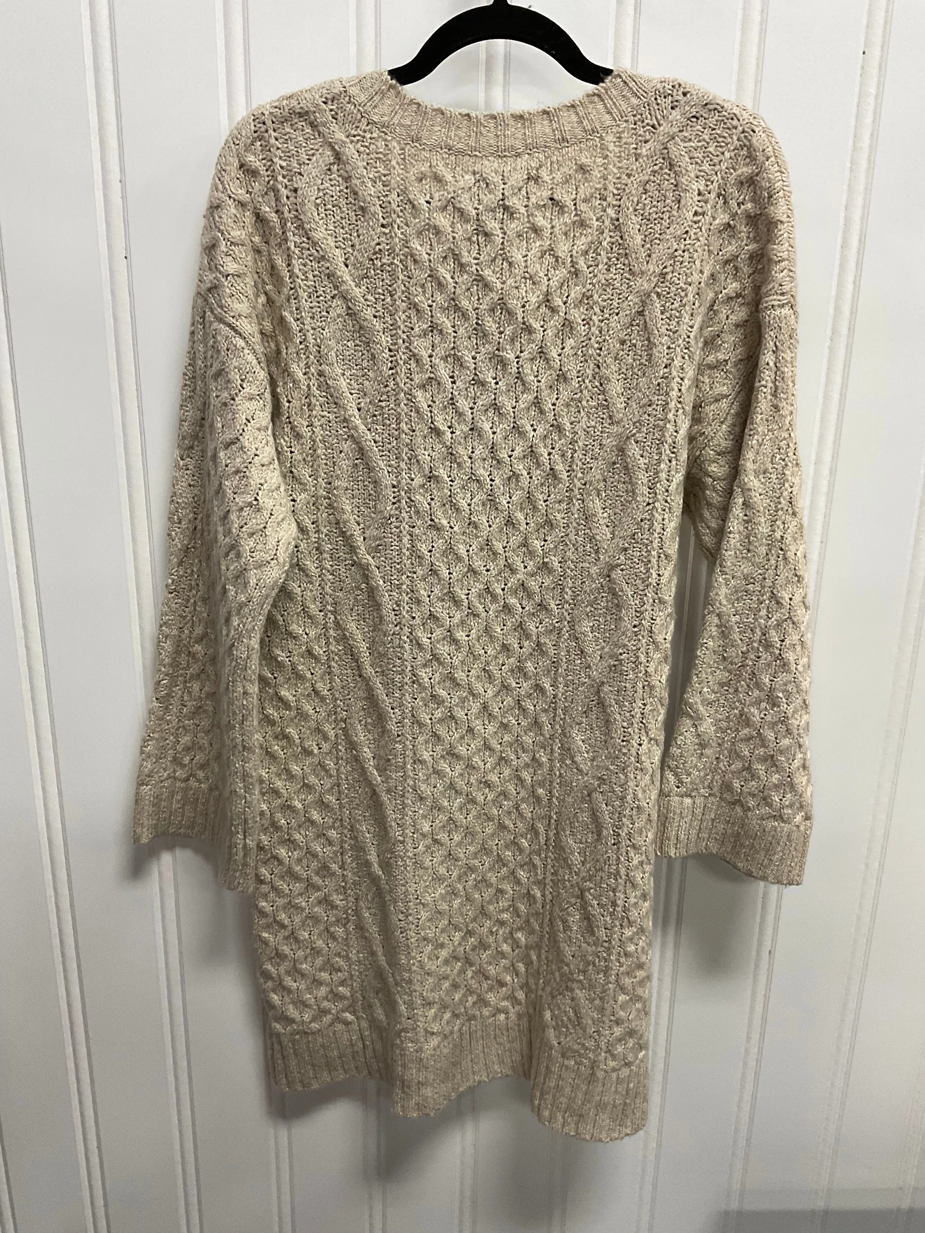 Dress Sweater By American Eagle In Beige, Size: Xl