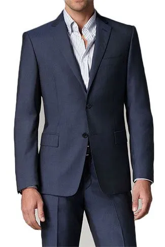 Emilio Ciro Solid Navy Suit