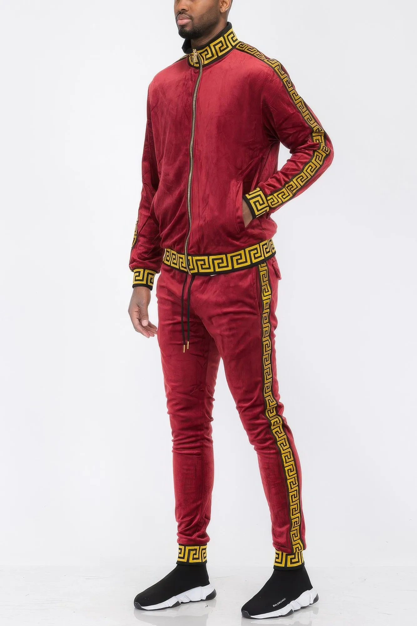 Fashion Velour Track Suit