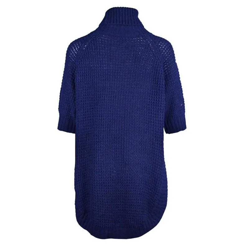 FashionSierra - Fashion Women Casual Irregular Long Sweater Dress Knitted Sweater Top