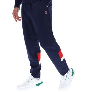 Fila Vintage Andre Pant Colour Blocked Track Pants - Navy