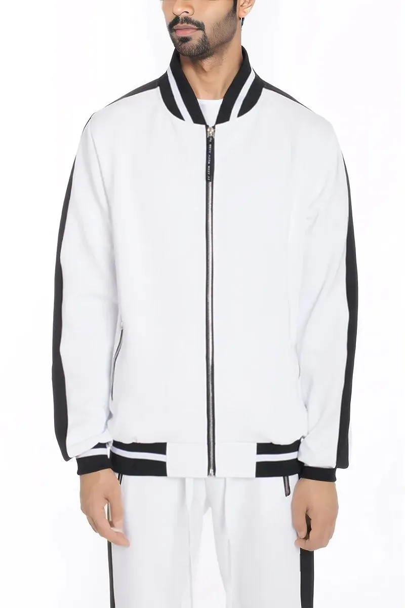 Heavy Weight Solid Track Jacket