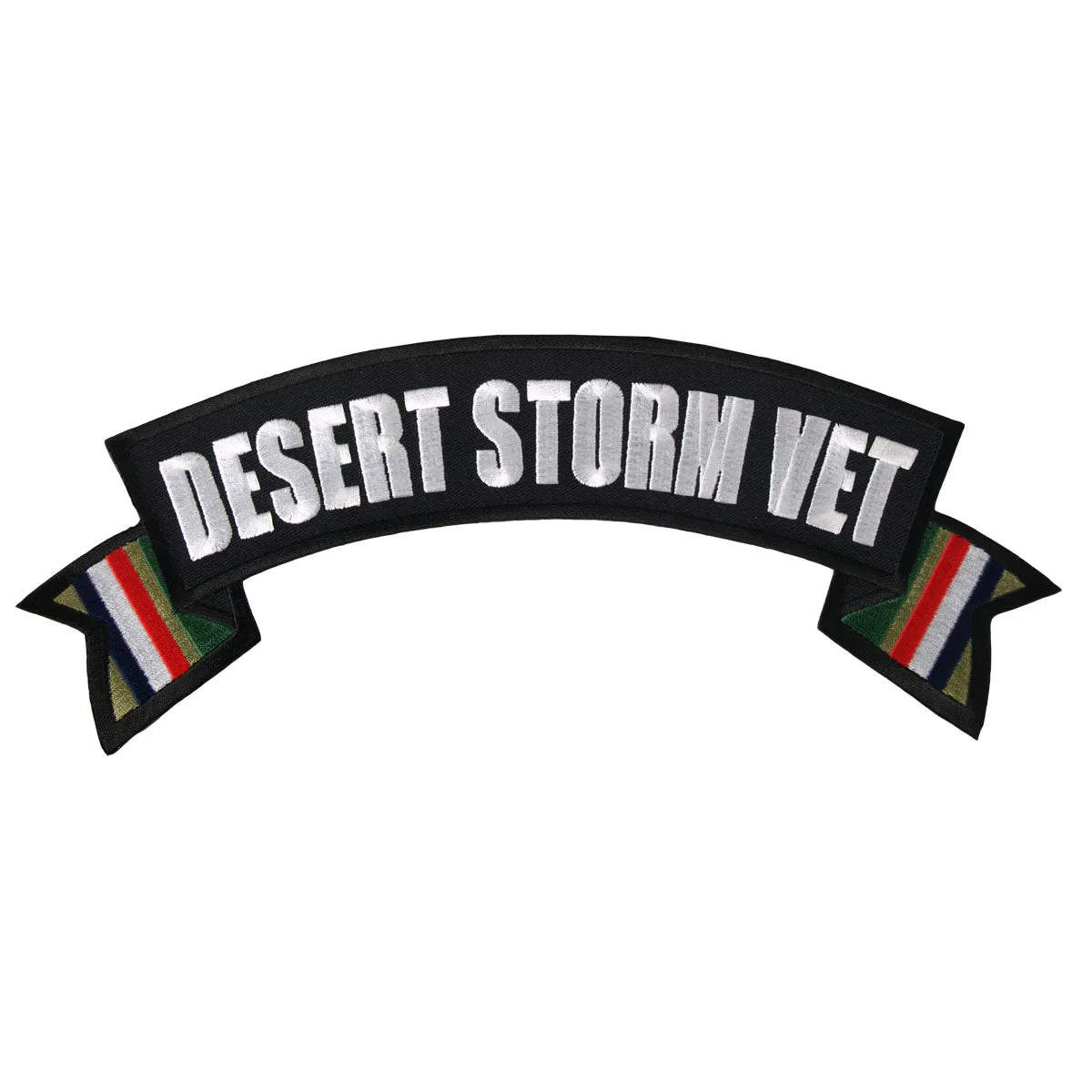 Hot Leathers PPM2003 Desert Storm Vet Banner 11" x 3" Patch