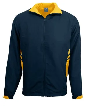 Kids Tasman Track Top Navy/Gold