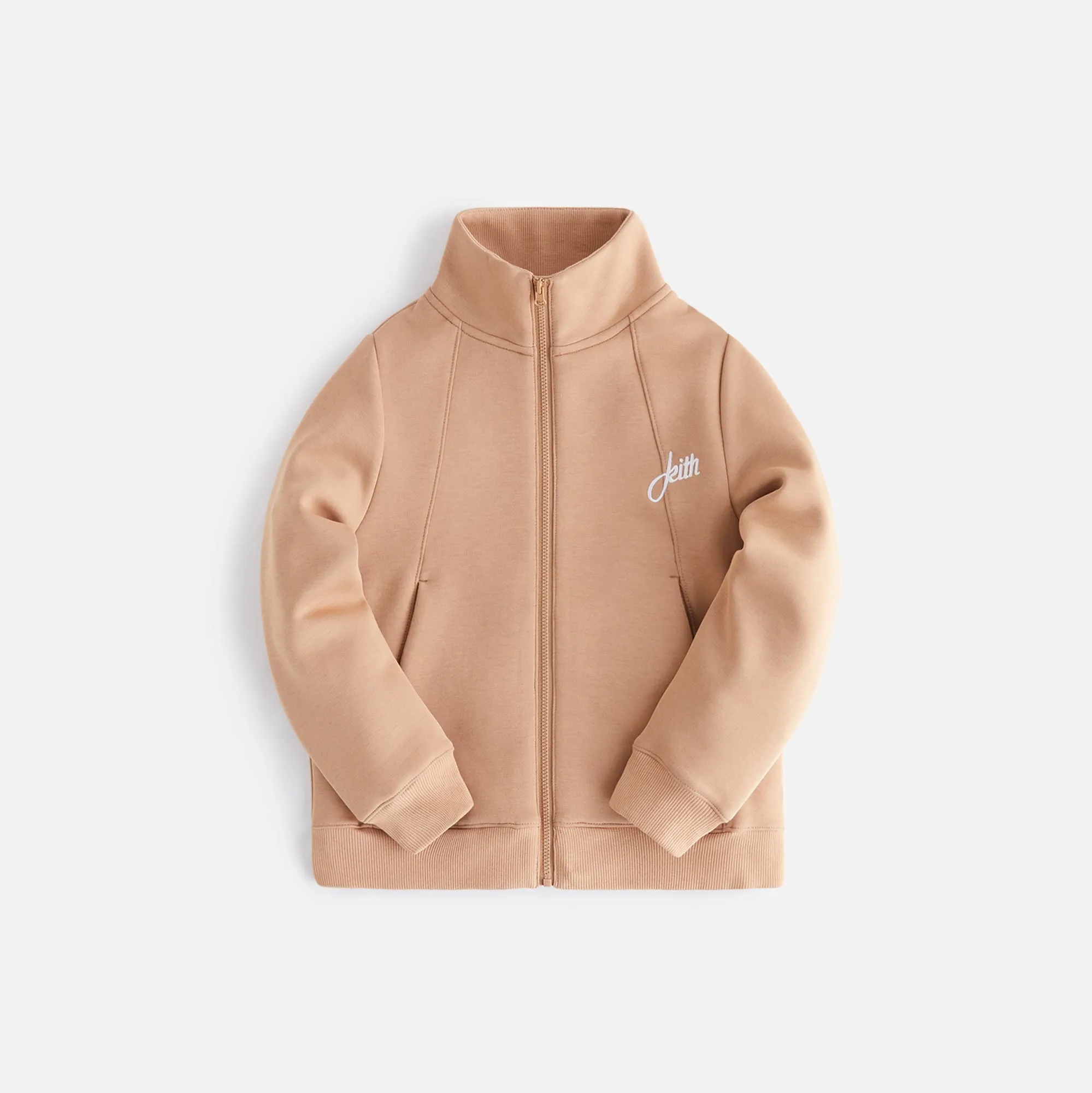 Kith Kids Interlock Track Jacket - Loft