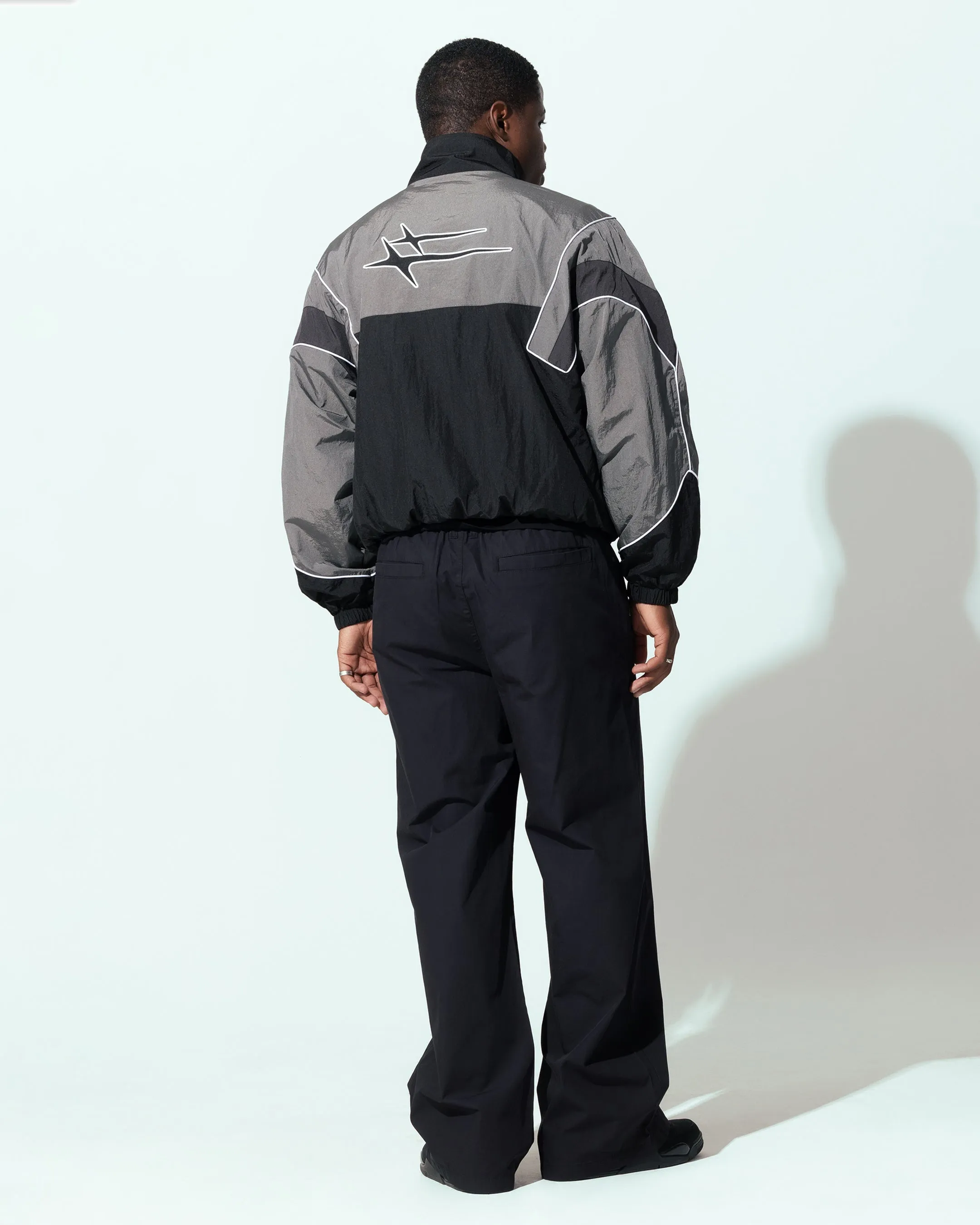 Loiter Axel Track Jacket Black/Grey