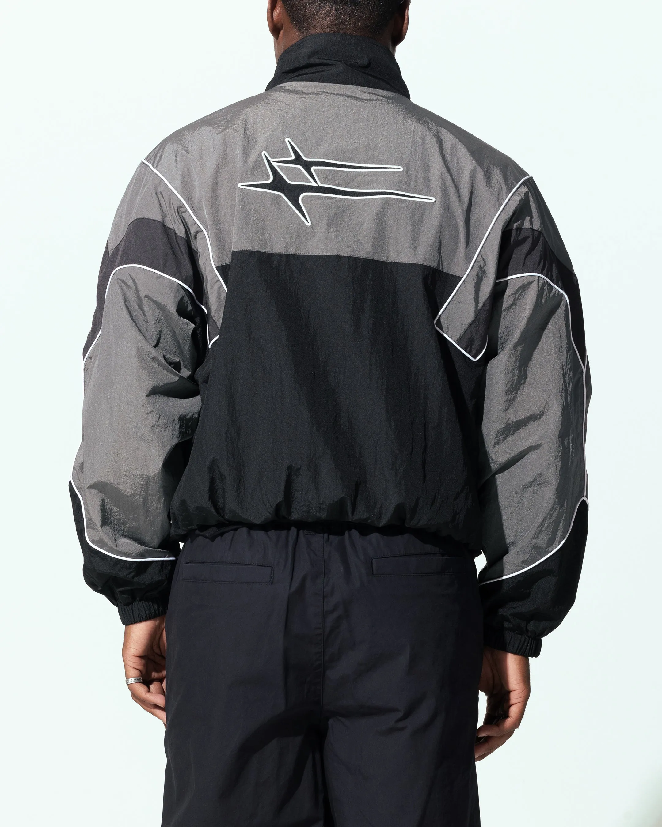 Loiter Axel Track Jacket Black/Grey