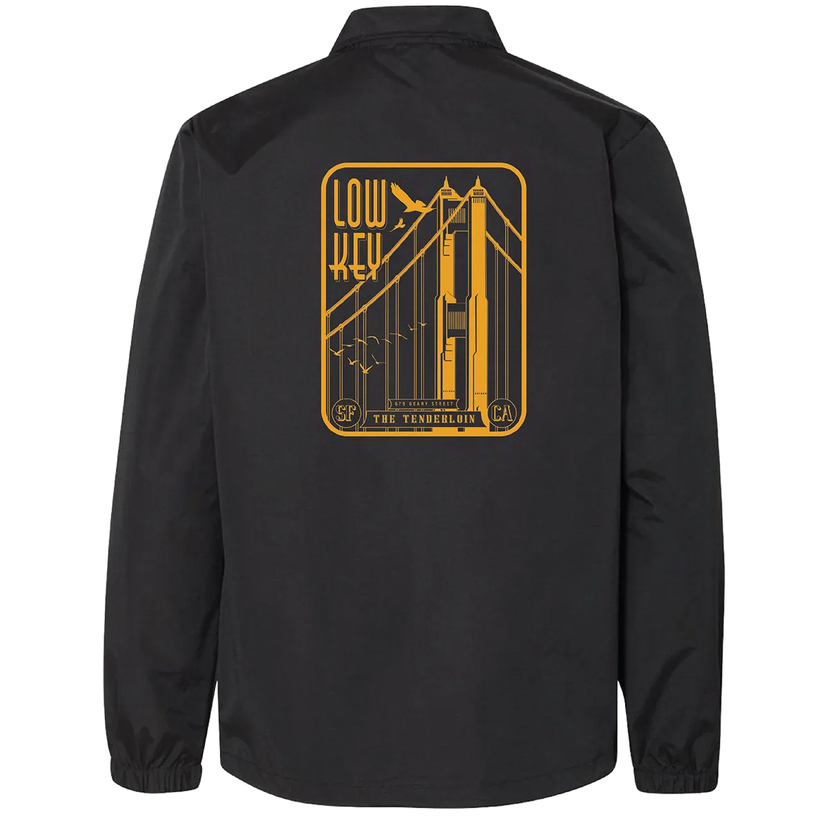 Low Key "Bridge" - Water Resistant Coach Jacket