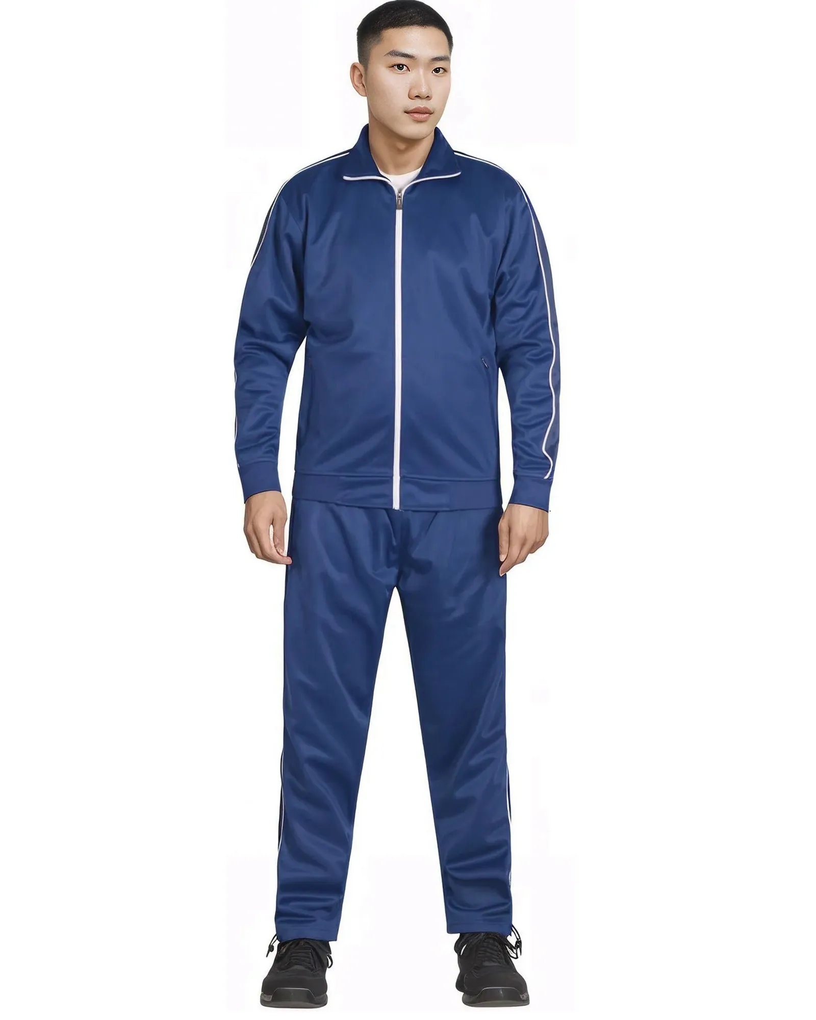 Men's casual Tracksuit plain season round Matching Outfit