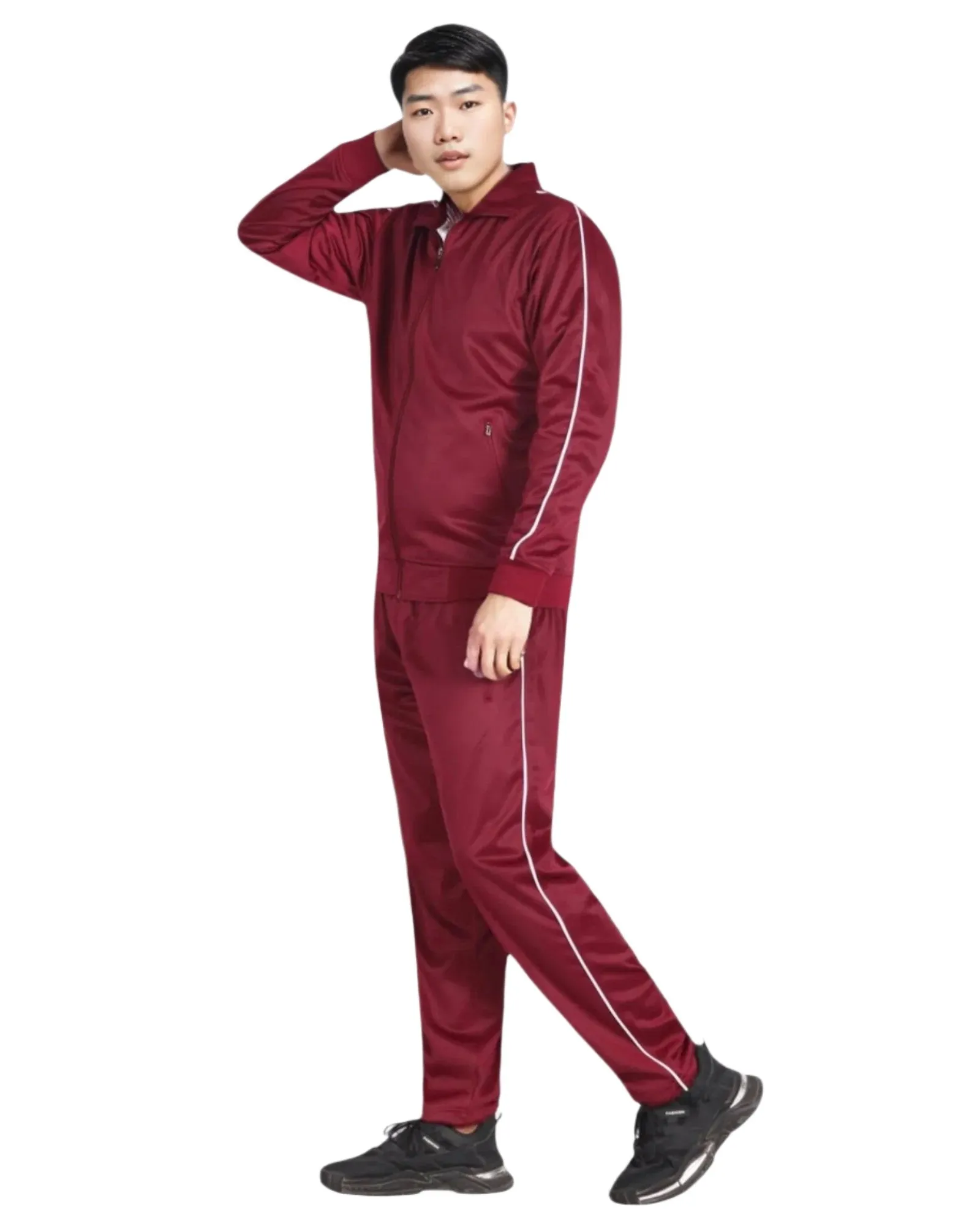 Men's casual Tracksuit plain season round Matching Outfit