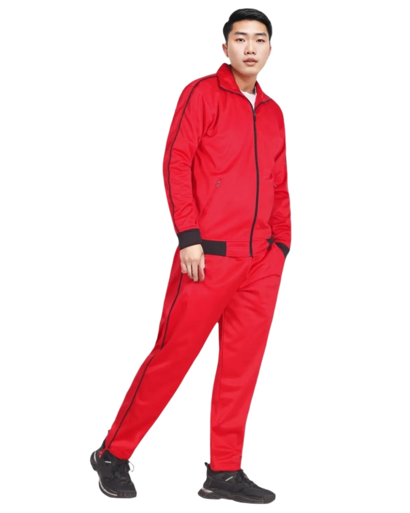 Men's casual Tracksuit plain season round Matching Outfit