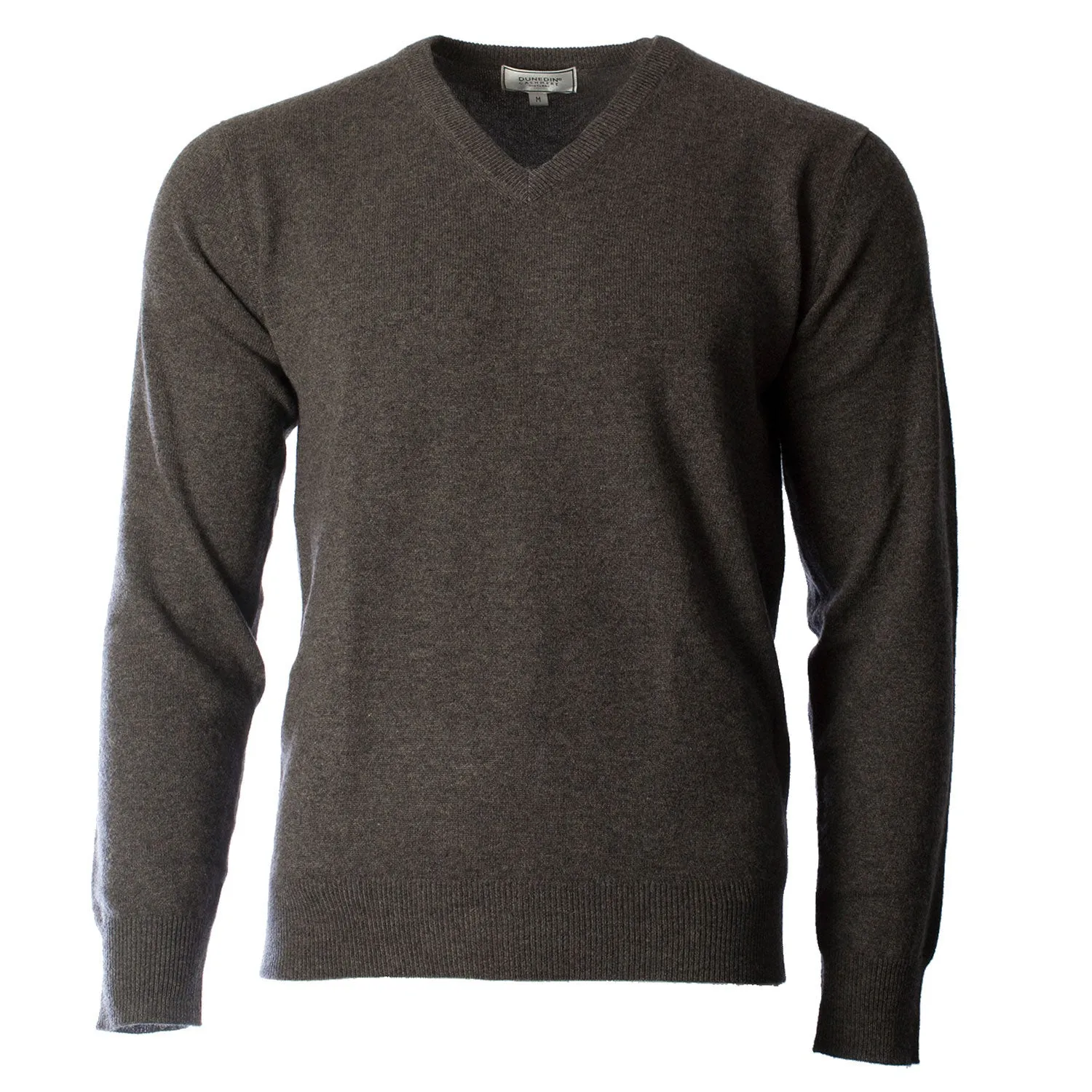 Men's Dunedin Cashmere 100% Cashmere V  Ptarmigan