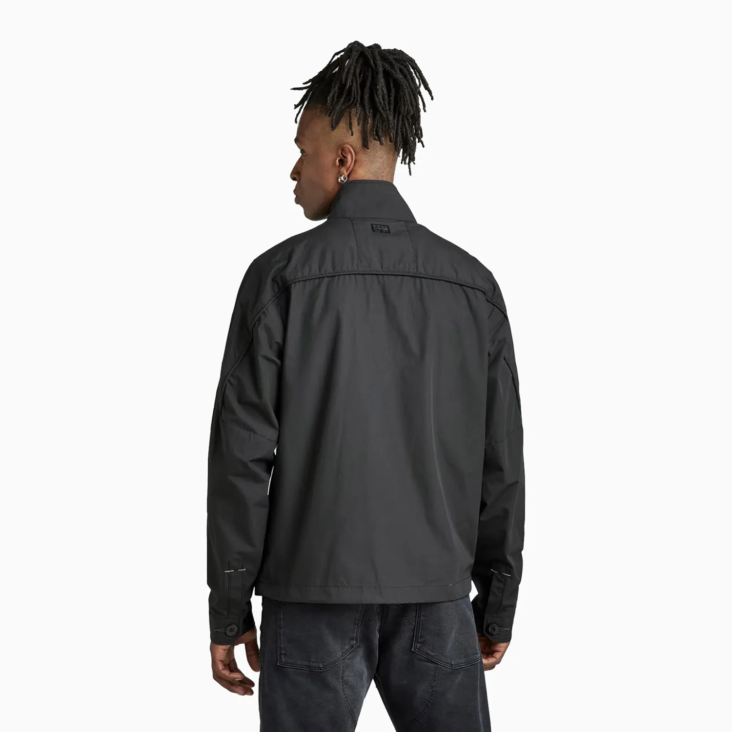 Men's Long Pocket Track Jacket