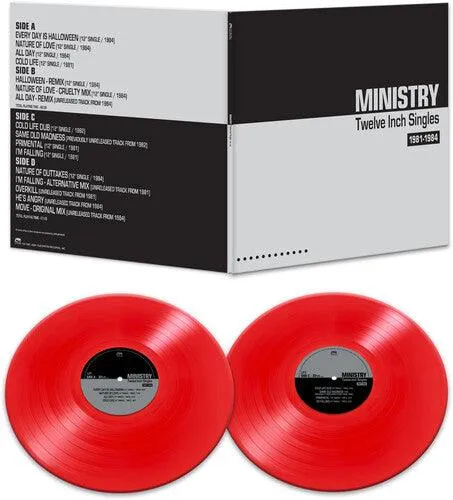 Ministry- 12" Singles 1981-1984 - Red