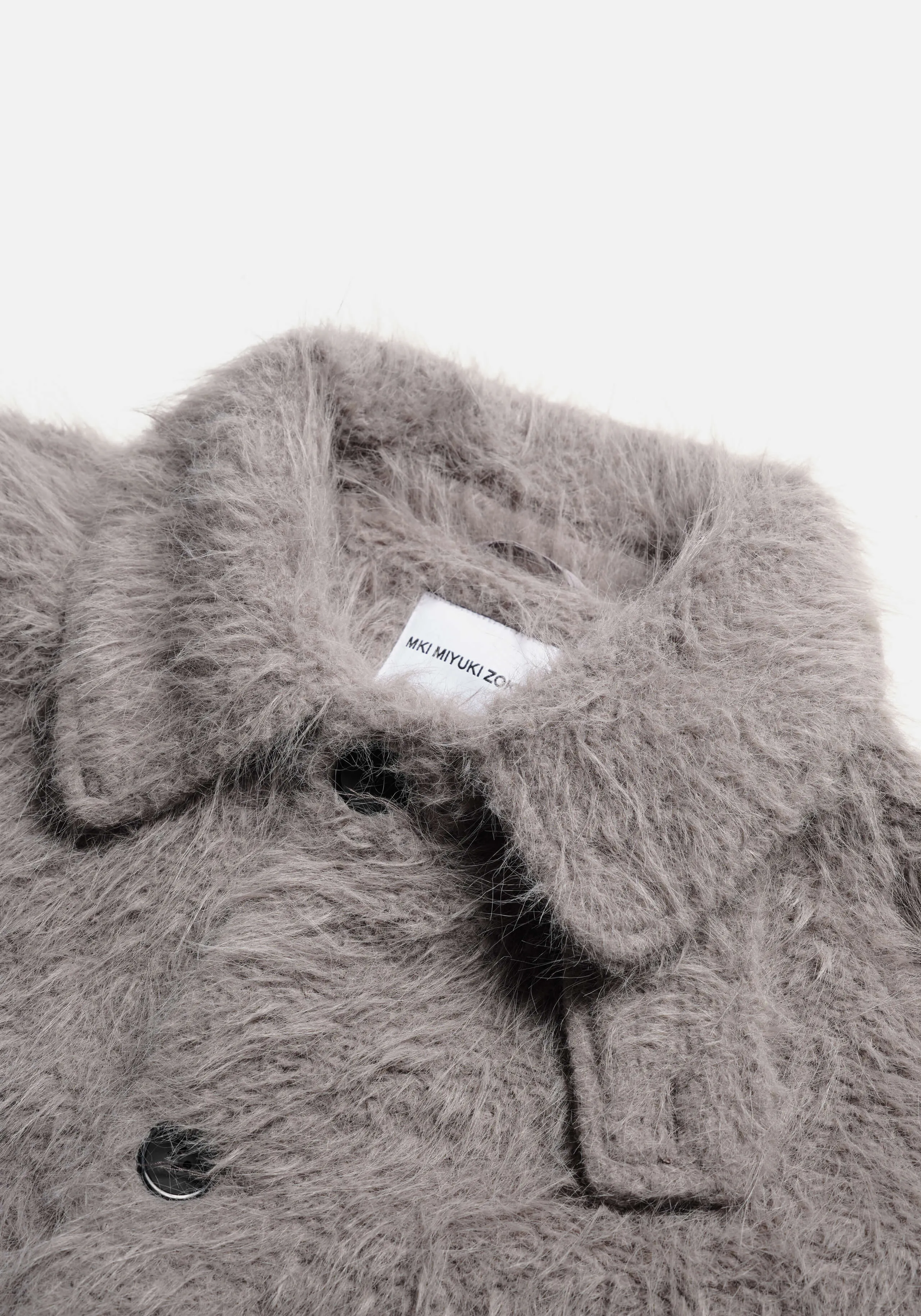 MKI FAUX ALPACA CAR COAT