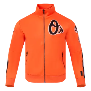 MLB BALTIMORE ORIOLES CLASSIC MEN'S DK TRACK JACKET (ORANGE)