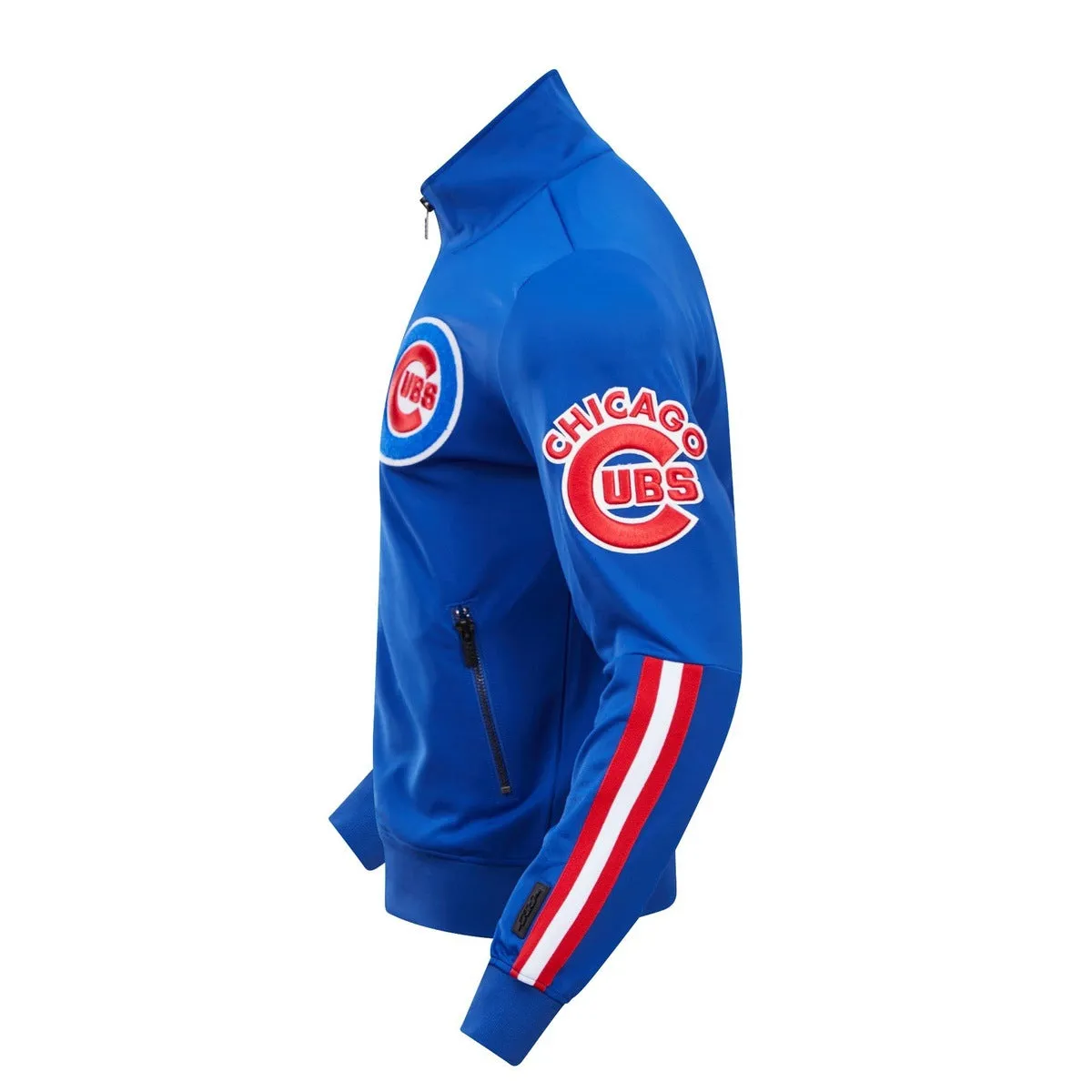 MLB CHICAGO CUBS CLASSIC MEN'S TRACK JACKET (ROYAL BLUE)