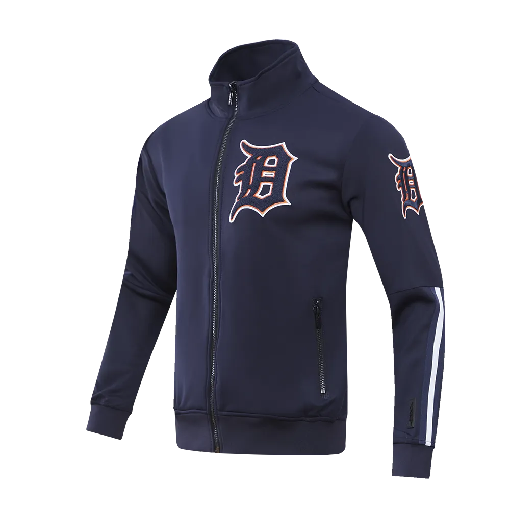 MLB DETEROIT TIGERS CLASSIC MEN'S TRACK JACKET (MIDNIGHT NAVY)