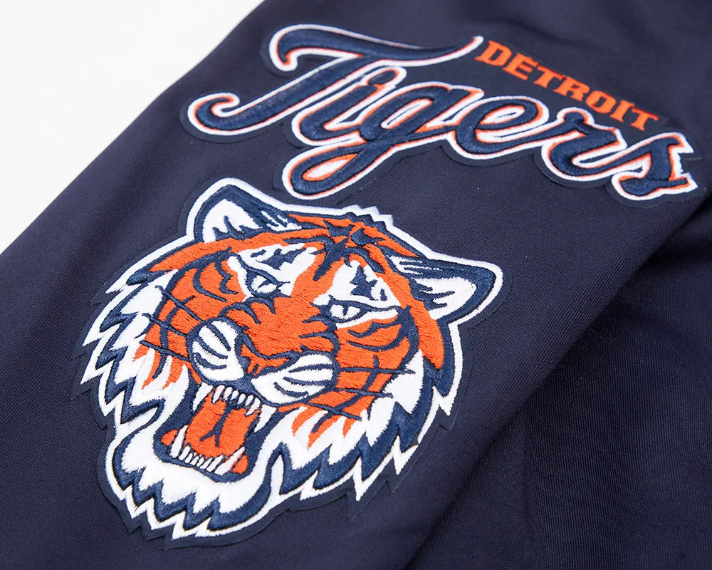 MLB DETEROIT TIGERS CLASSIC MEN'S TRACK JACKET (MIDNIGHT NAVY)