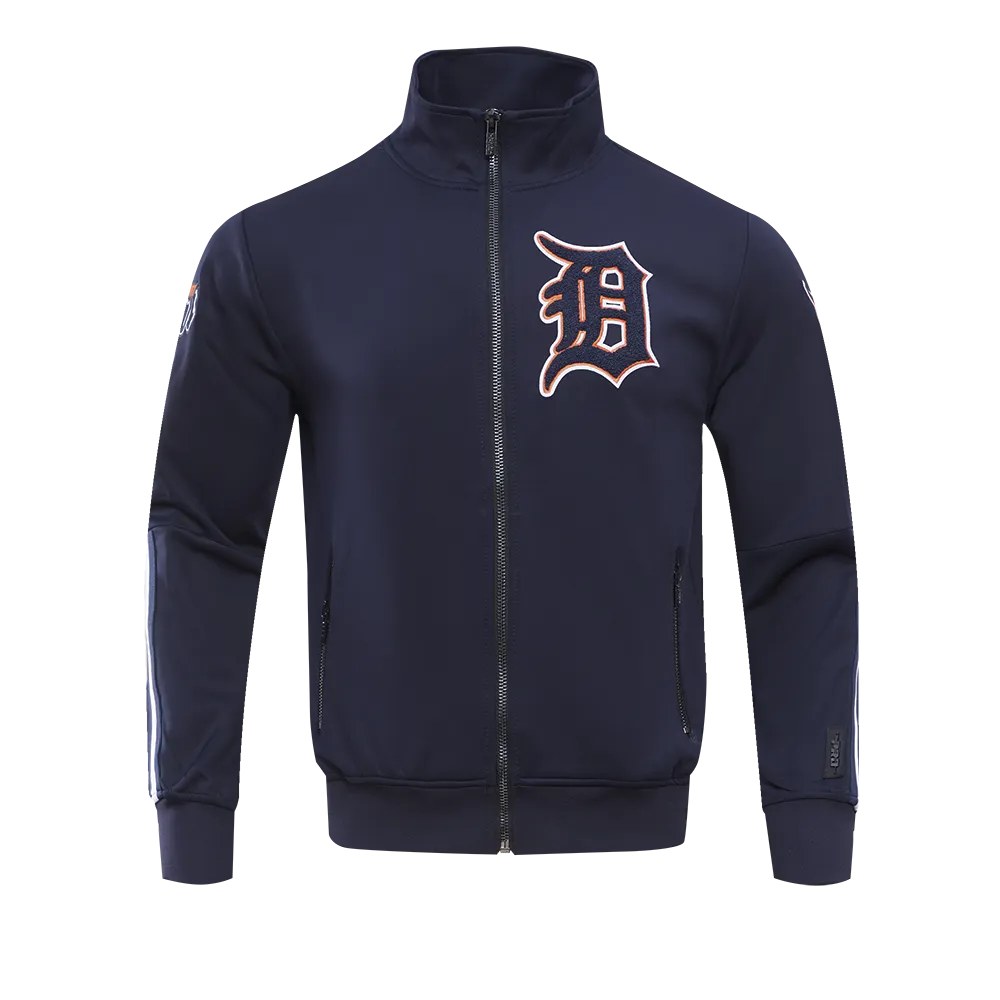 MLB DETEROIT TIGERS CLASSIC MEN'S TRACK JACKET (MIDNIGHT NAVY)