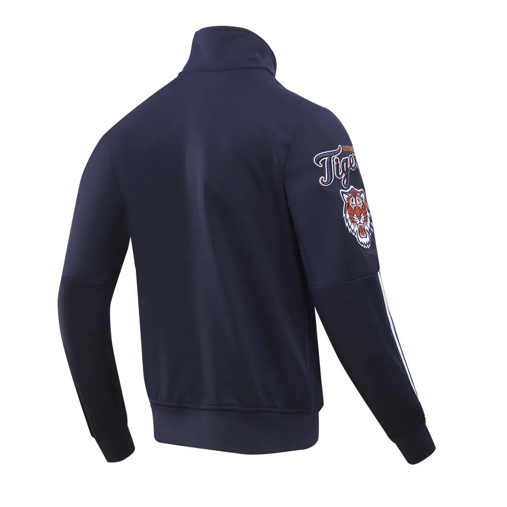 MLB DETEROIT TIGERS CLASSIC MEN'S TRACK JACKET (MIDNIGHT NAVY)