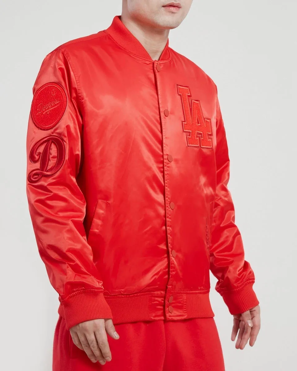 MLB LOS ANGELES DODGERS CLASSIC TRIPLE RED MEN'S TRACK JACKET (TRIPLE RED)