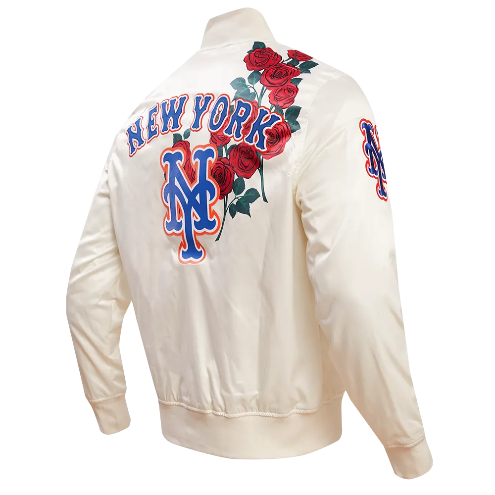 MLB NEW YORK METS ROSES MEN'S TRACK JACKET (EGGSHELL / MULTI)